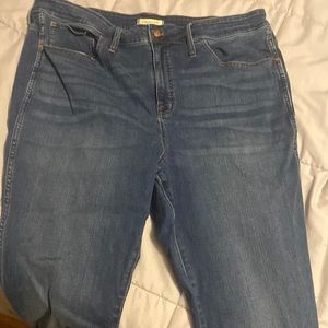 Madewell plus size jeans